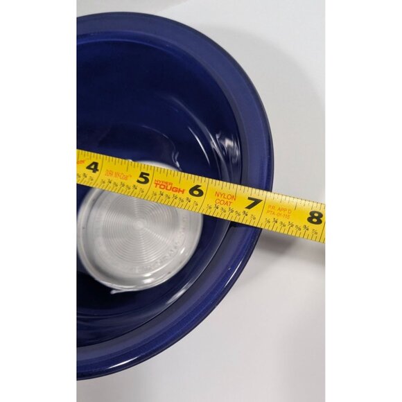 Pyrex 322 Blue Mixing Bowl 1L Glass Kitchenware Vintage Collectible - Picture 4 of 14